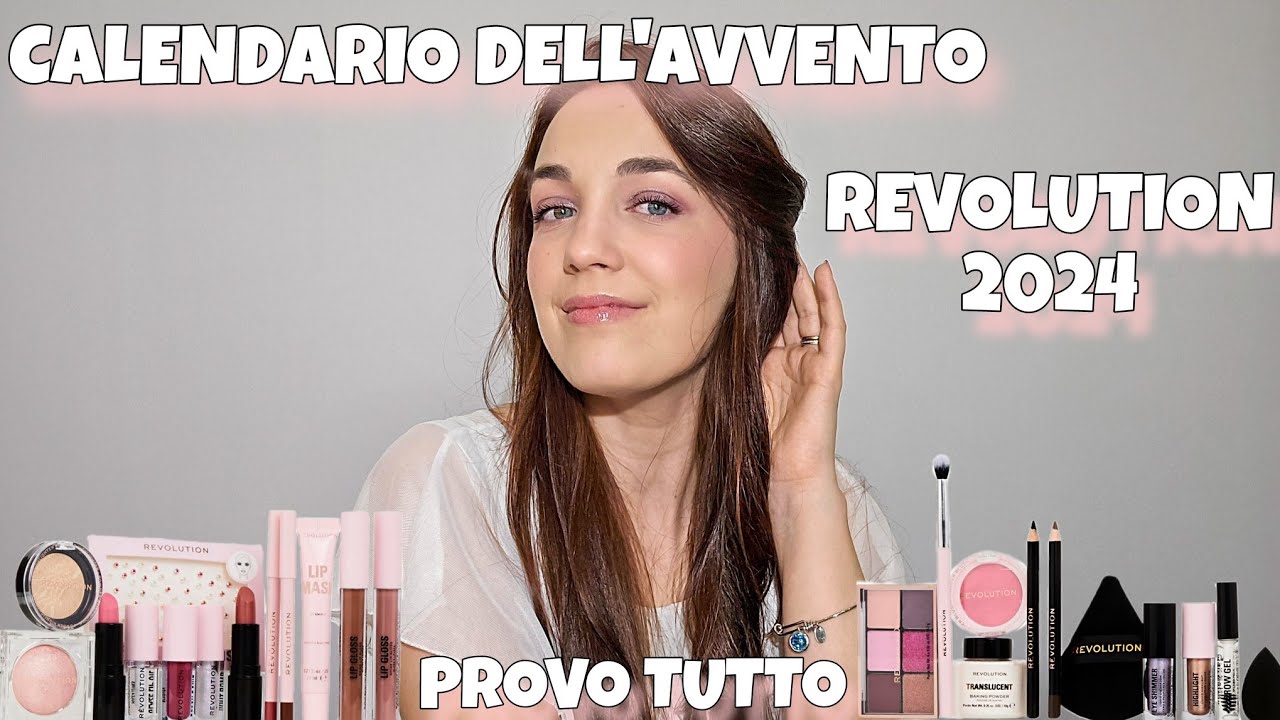 MI TRUCCO CON IL CALENDARIO DELL'AVVENTO REVOLUTION 2024 💄🎁