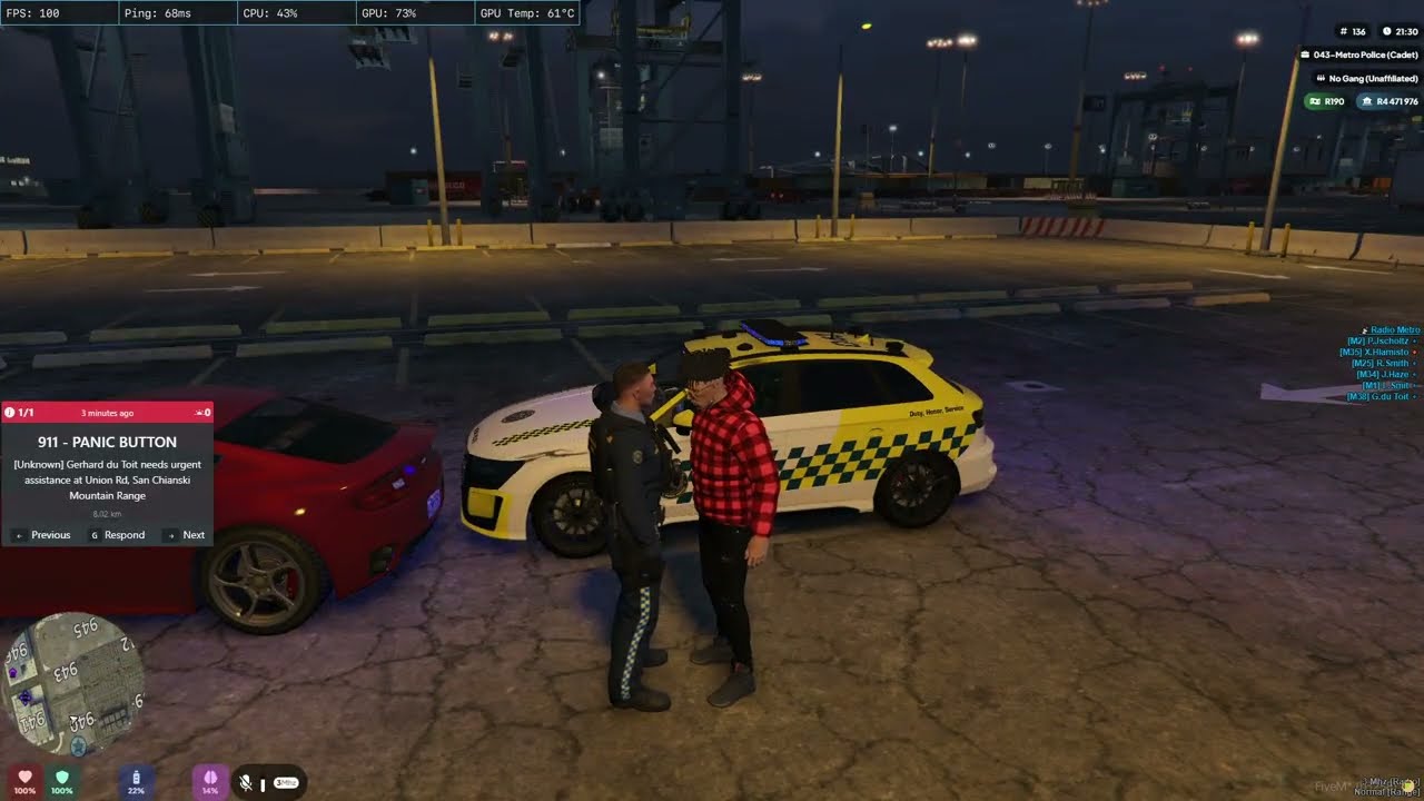 LSPD Patrolling City alone in GTAV