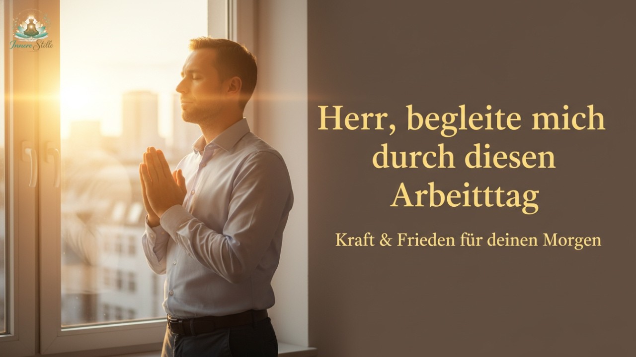Herr, begleite mich durch diesen Arbeitstag | Kraft & Frieden für den Morgen