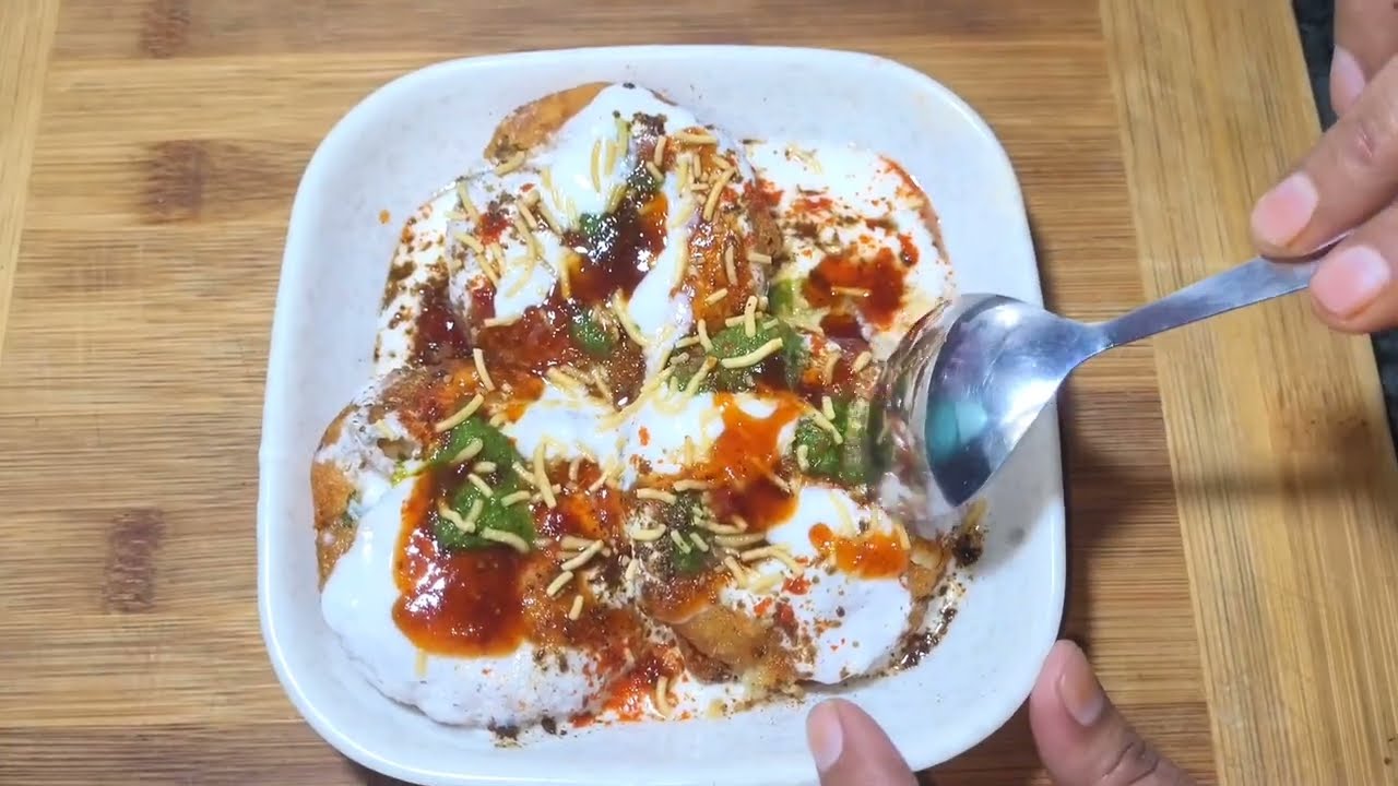 Crispy Aloo Tikki Chaat। कुरकुरी आलू टिक्की। Aloo Tikki Chaat।