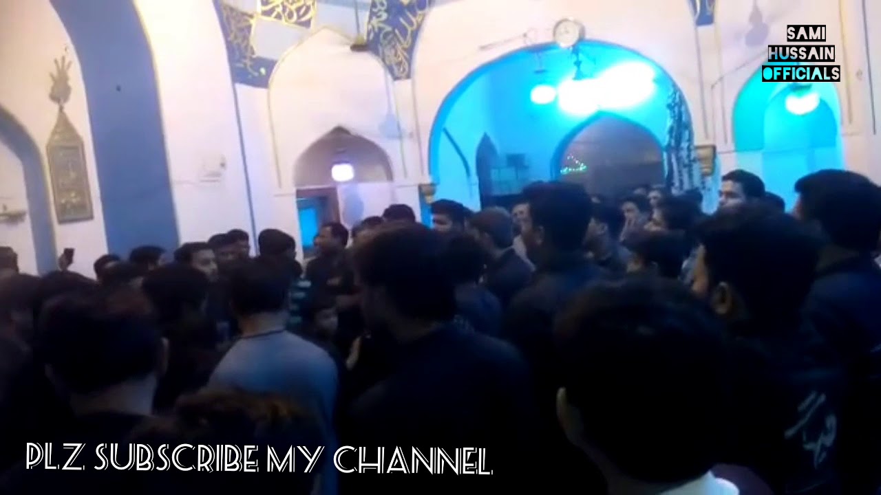 Anjuman e zafrul iman Alvida  KARBALA TALKATORA ARBAEEN