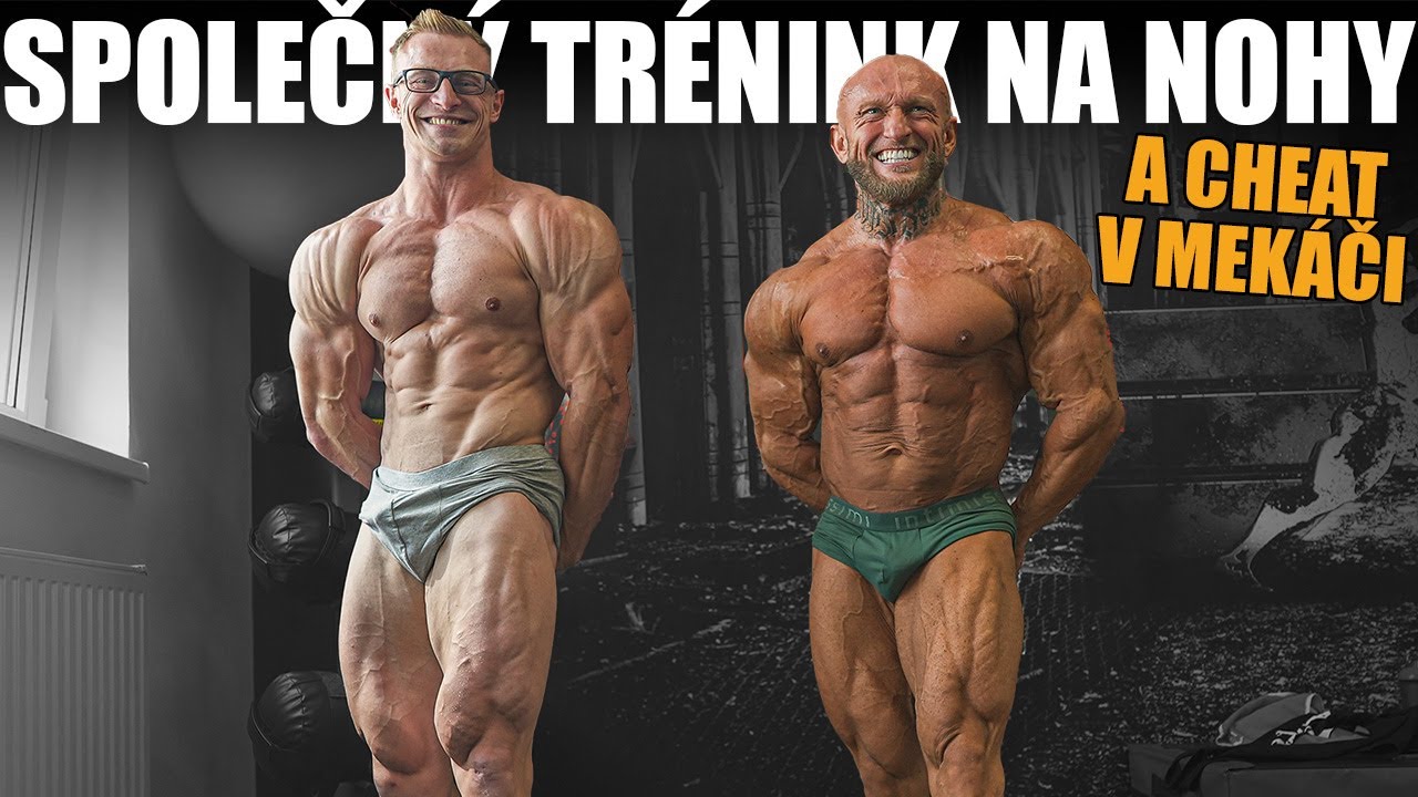 SPOLEČNÝ TRÉNINK NA NOHY + MEKÁČ | Aleš Lamka a Vojta Koritenský