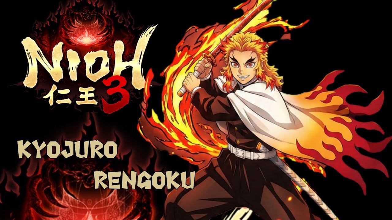 Nioh 3 How to Create Kyojuro Rengoku Demon Slayer Character Creation