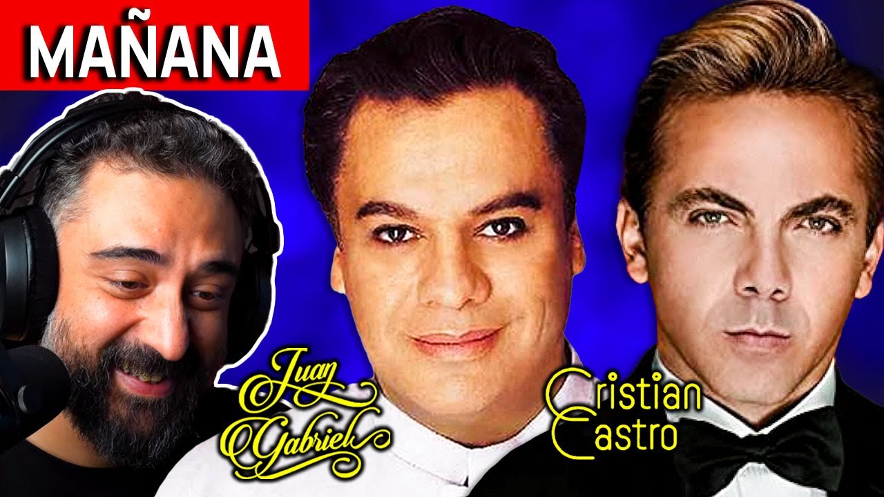 RESPECT! Arab Man Reacts to Mañana - Juan Gabriel ft. Cristian Castro LIVE