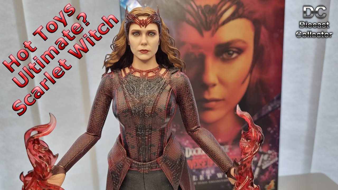 Hot Toys - Scarlet Witch (Dr Strange 2 Multiverse of Madness) - 1/6 scale plastic - Full Review