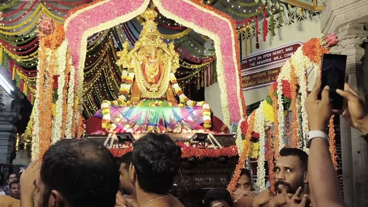 Panjamuga Vinayagar procession during Maha Vinayagar Sathurthi on 27 Aug 2025