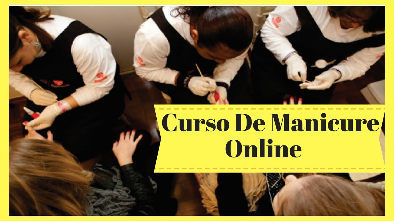 Curso de Unhas Profissional Para Manicure e Pedicure - Curso de manicure Passo a Passo