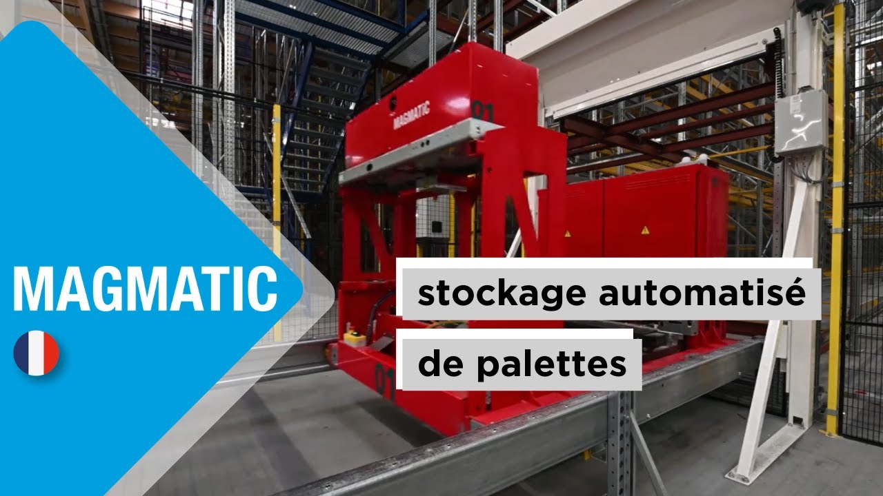 SAVOYE MAGMATIC : Système flexible et modulaire de stockage automatisé de palettes