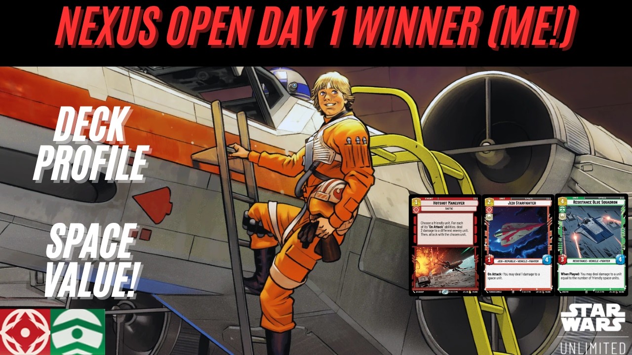 Я выиграл первый день турнира The Nexus Open - Обзор колоды и опыт Люка ДВ
