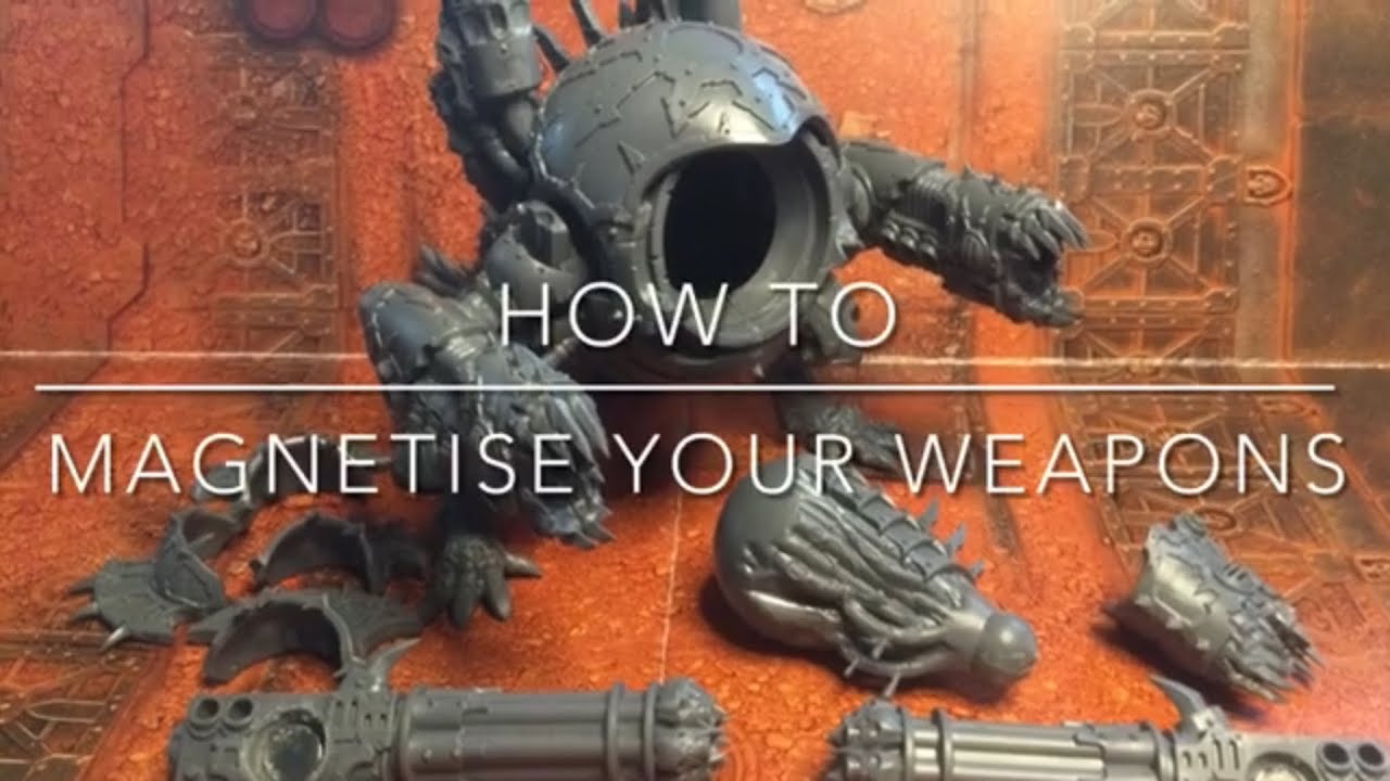 How to Magnetise Your Weapons