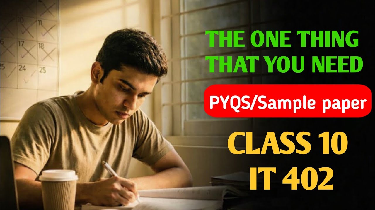 Sample paper Class 10 IT Exam 10 Days Strategy 🔥 | Full Preparation Plan #it402 #class10 