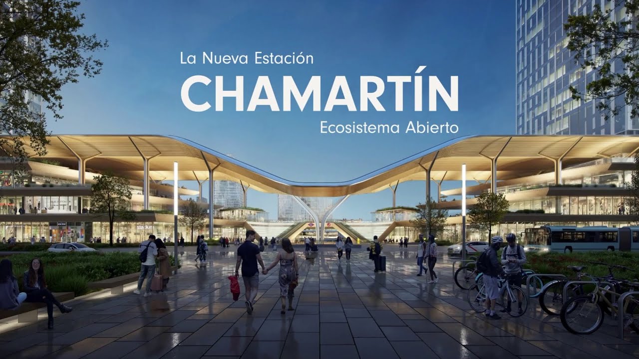 Proyecto Ecosistema Abierto. Nueva estación de Madrid Chamartín-Clara Campoamor