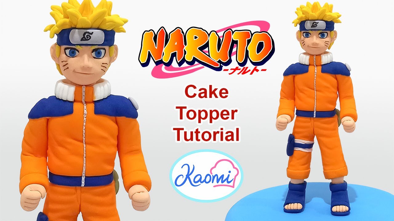 How to make NARUTO for cakes STEP by STEP / Cómo hacer a NARUTO para tortas
