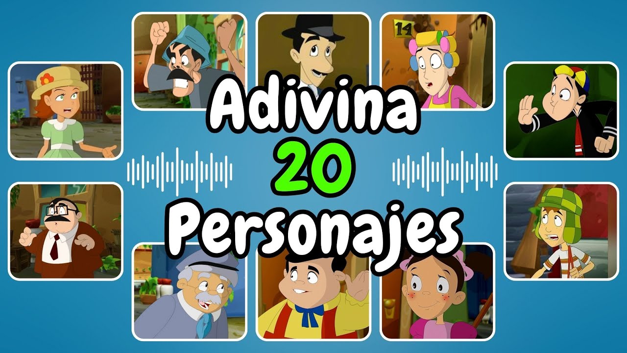 Adivina el Personaje de El Chavo del 8 Animado 🎭 | Chavo, Quico y Ñoño Quiz Divertido