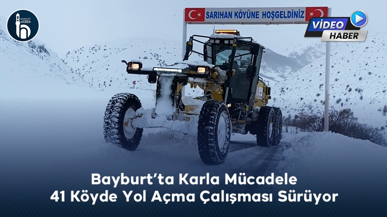 Bayburt İl Özel İdaresi 41 Köyde Sahada