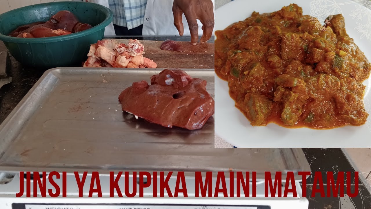 JINSI YA KUPIKA MAINI MATAMU/MAPISHI YA MAINI