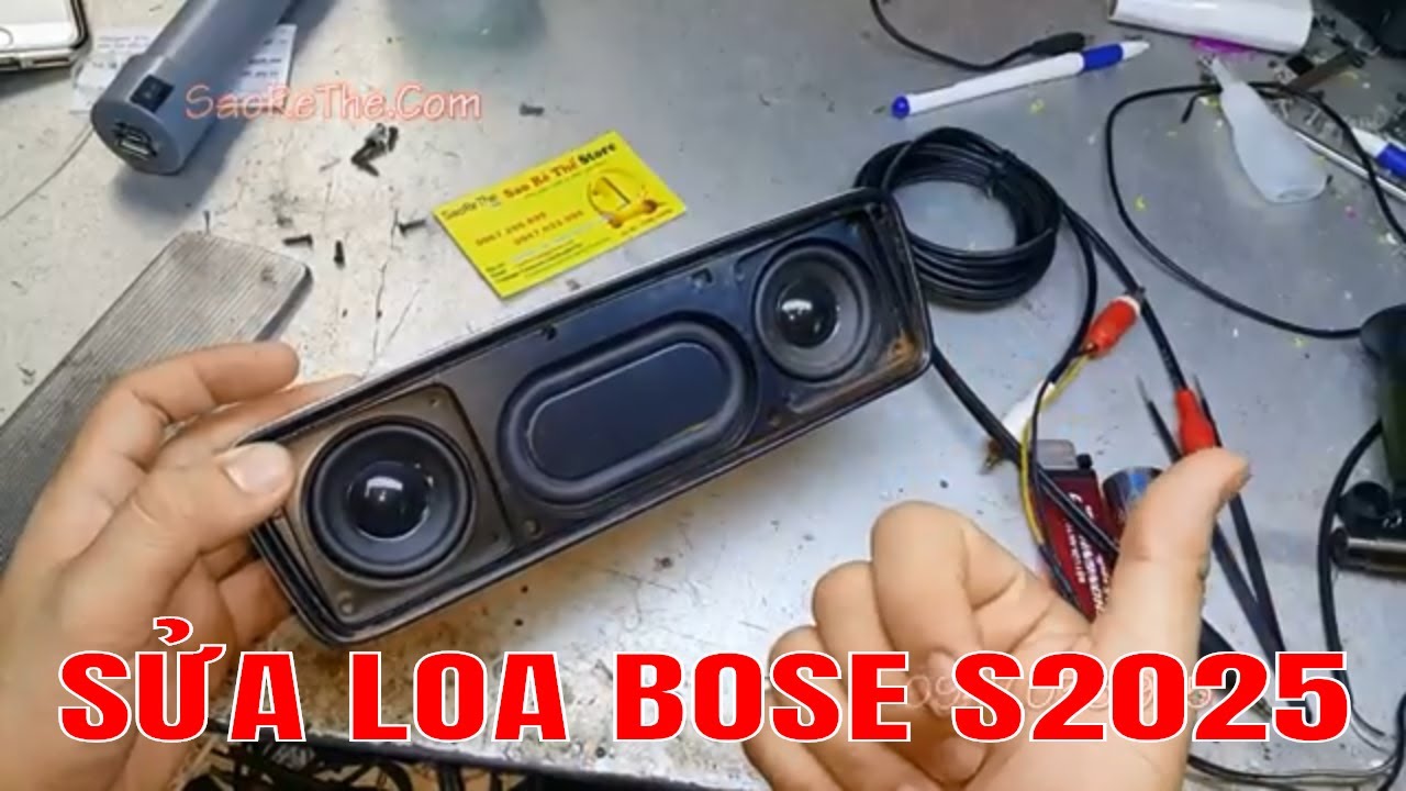 LOA BOSE MINI S2025 - XEM RUỘT VÀ TRẢI NGHIỆM