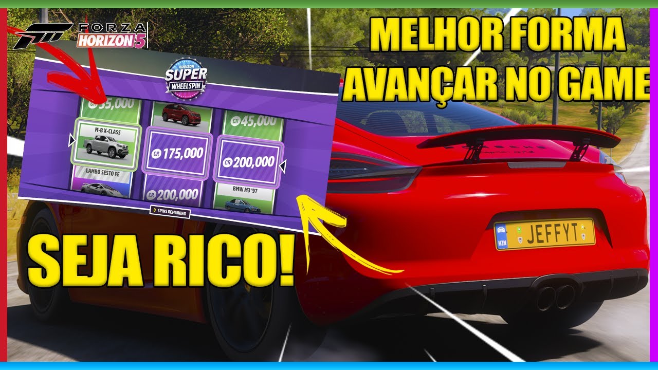 VEJA COMO GANHAR CARROS, SORTEIO E SUPER SORTEIO DE FORMA RÁPIDA! - Forza Horizon 5