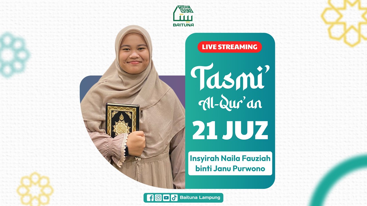 Tasmi' Hafalan 21 Juz Insyirah Naila Fauziah