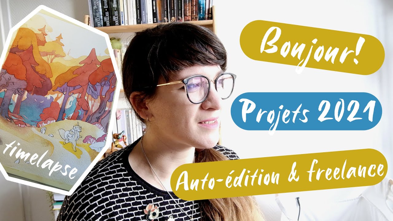 2021- Pr&eacute;sentation FR - Auto-&eacute;dition - Illustratrice ind&eacute;