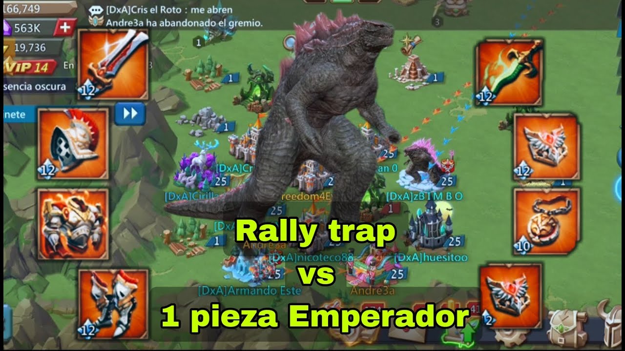 My Rally Trap VS [PeN] Prez Trump47 1 pieza de Emperador | Rally mix 1.7m T5 (9/4/7)