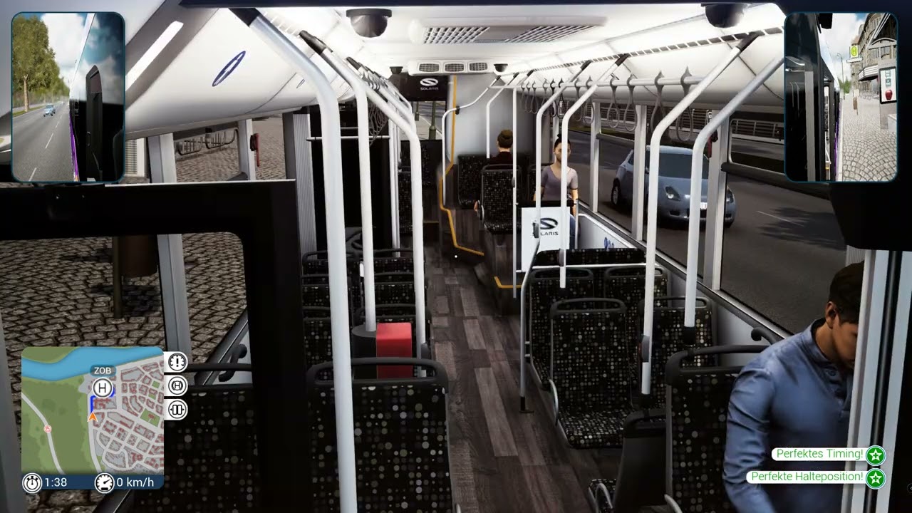 Kurze Fahrt im Solaris Urbino 12 IV - Bus Simulator 2018