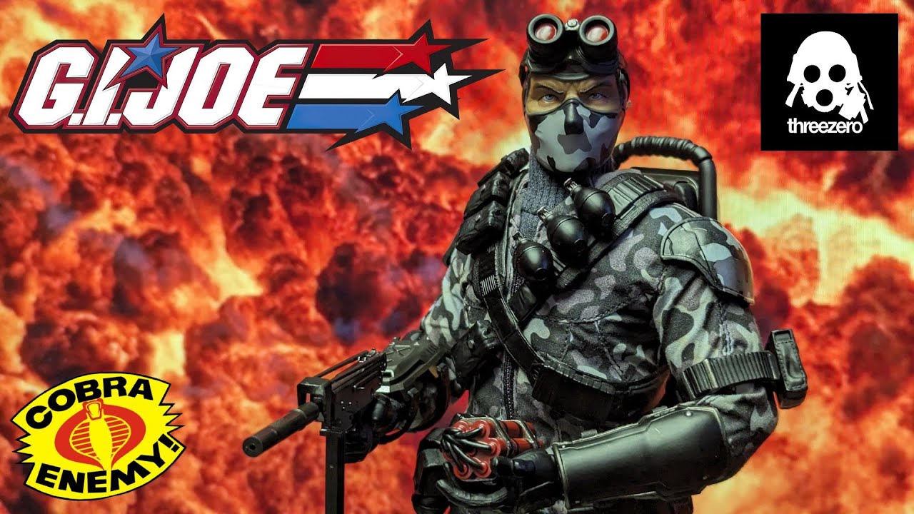 GI Joe Firefly Unboxing & Review of the 1/6 Scale Action Figure by Three Zero. Cobra Enemy Haslab