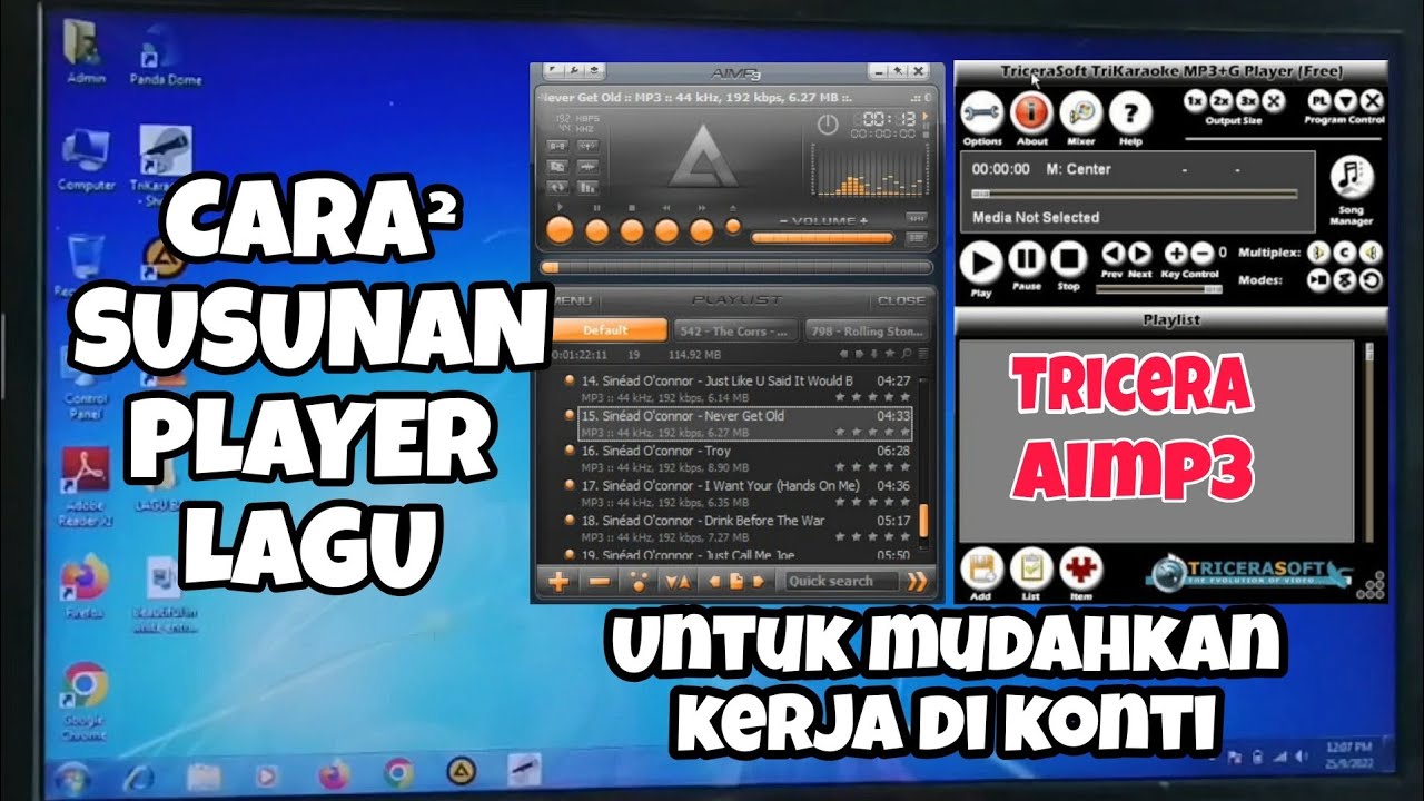 CARA SUSUNAN PLAYER LAGU