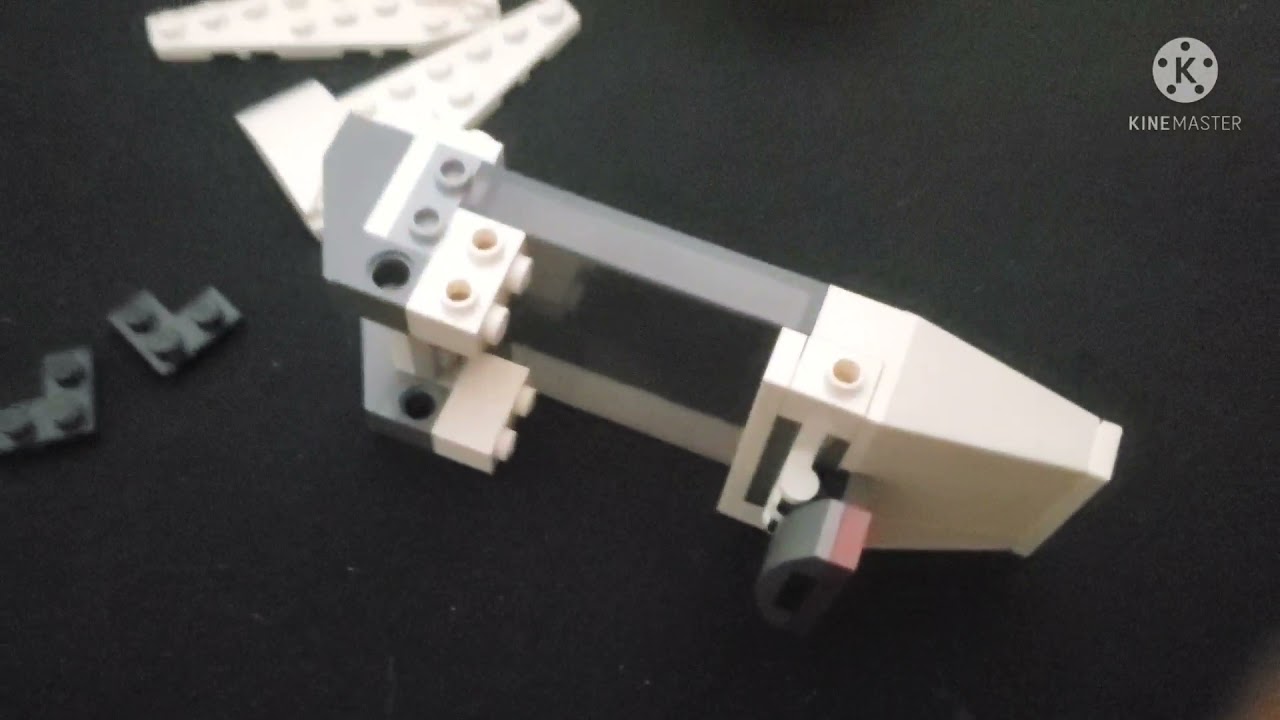 Lego imperial shuttle mod part 2, 2 person cockpit