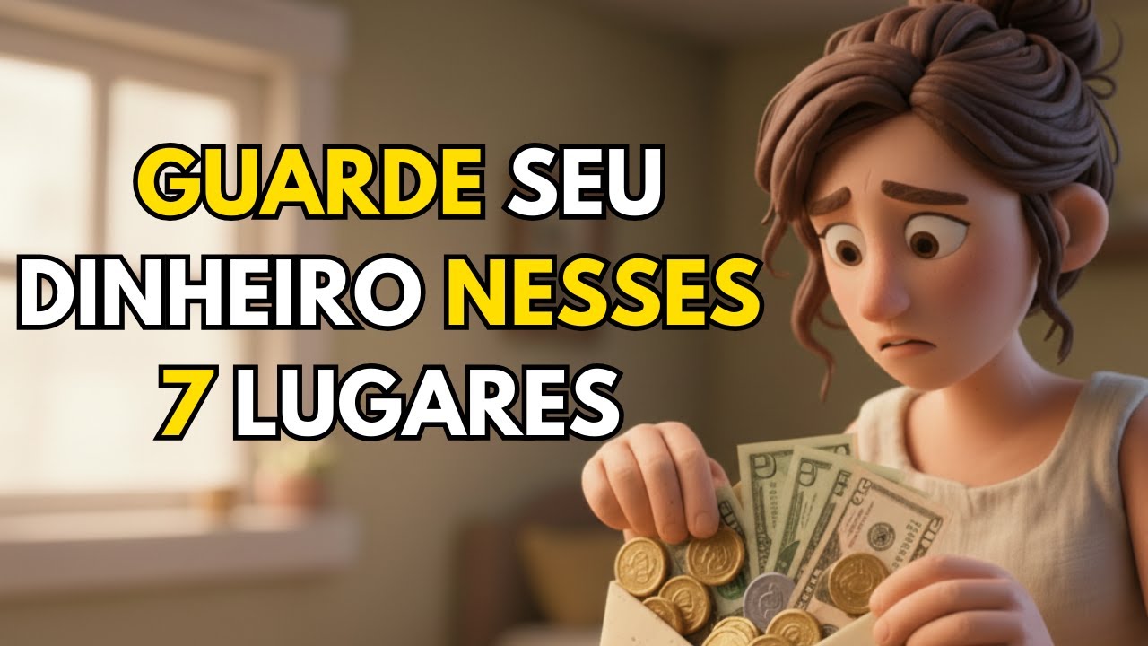 SEMPRE GUARDE DINHEIRO NESSES 7 LUGARES PARA ATRAIR RIQUEZA E PROSPERIDADE
