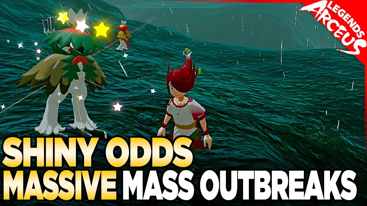 Should You Update? Massive Mass Outbreak Shiny Odds - Pokemon Legends Arceus V1.1
