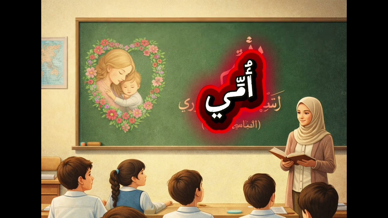 قصيدة امي للشاعر رشيد سليم الخوري للصف الأول المتوسط مؤثر جدا