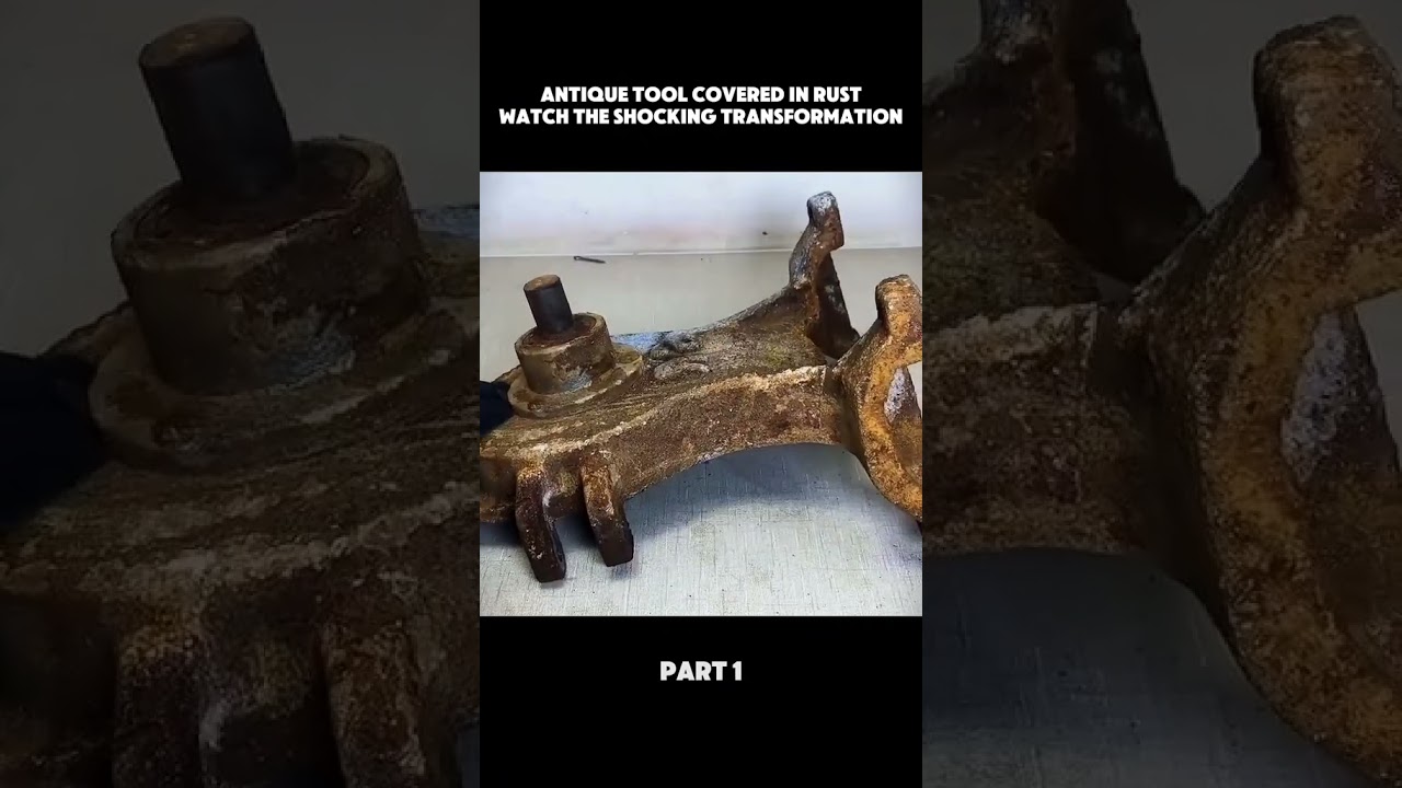 ANTIQUE TOOL COVERED IN RUST WATCH THE SHOCKING TRANSFORMATION #antique #antiquetools #antiquesexper