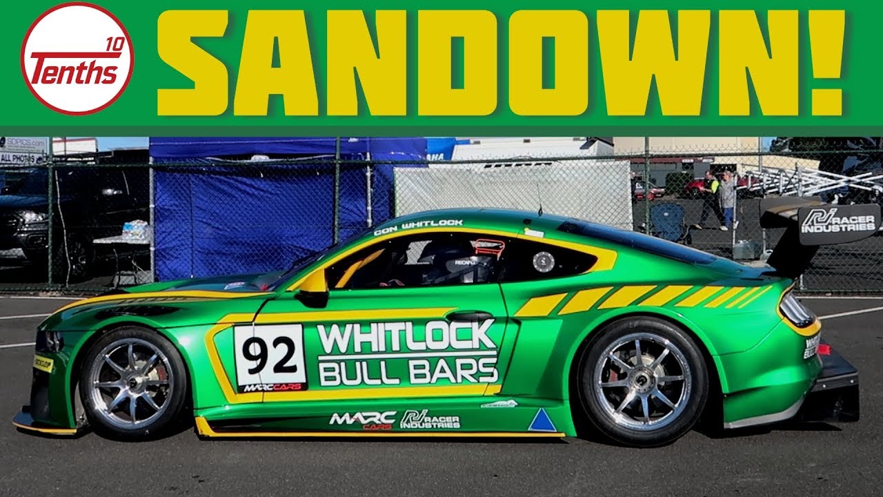 The INSANE MARC II Mustang was at Sandown Raceway!