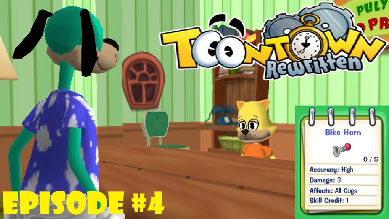 Наконец-то разблокируем звуковые приколы! (Прохождение Toontown Rewritten, эпизод 4)