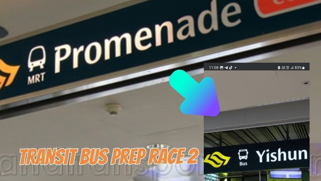TBPR2/Transit bus prep race 2: Promenade stn to Yishun int