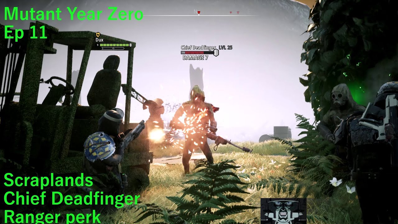 Mutant Year Zero Chief Deadfinger Scraplands and geting the Ranger Perk Ep 11