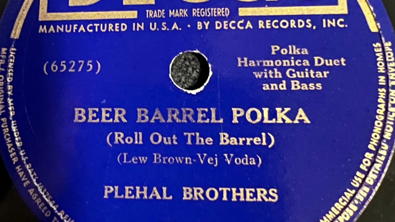 Beer Barrel Polka - Plehal Brothers 1939