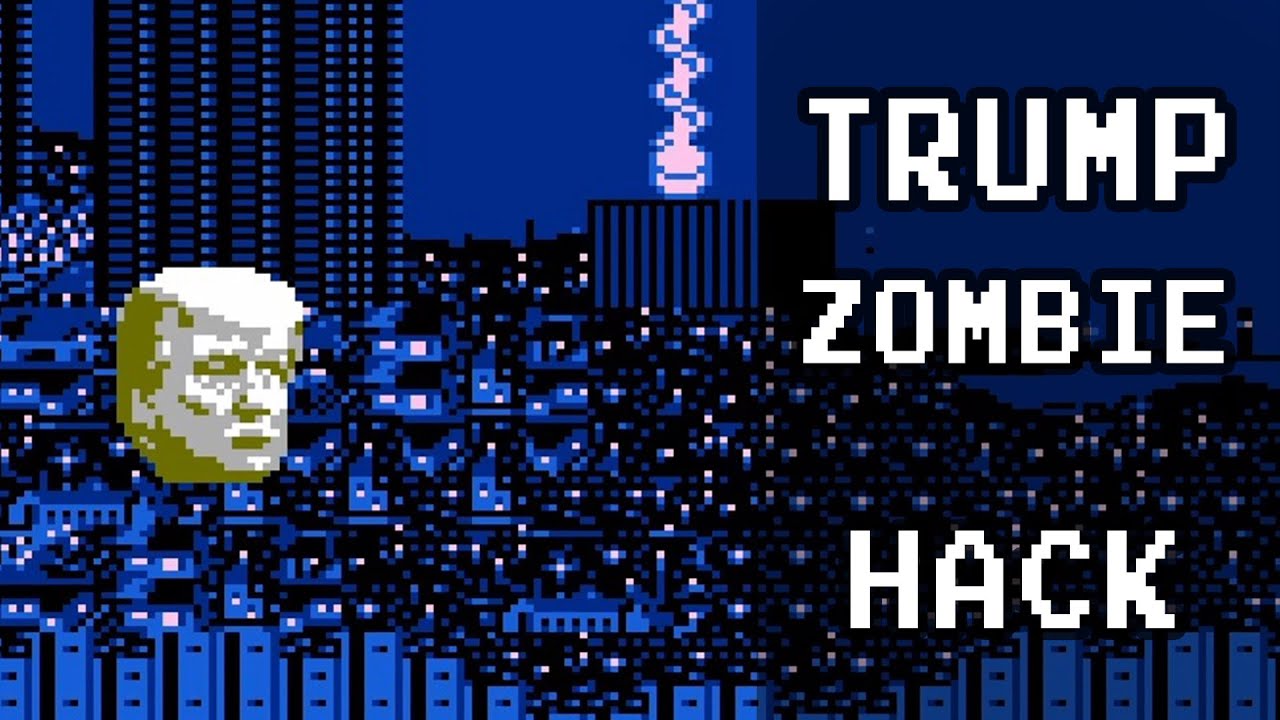 Trump ZOMBIE - Zombie Nation HACK (NES)
