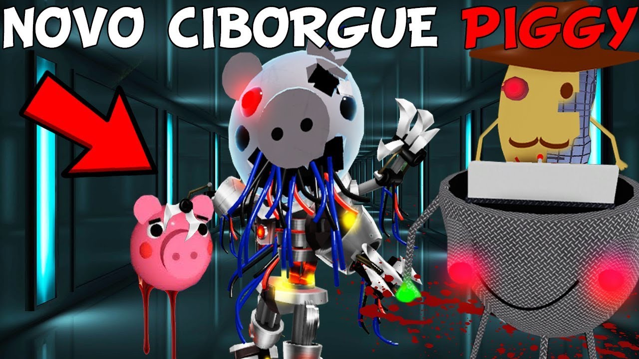 *NOVO* MONSTRO PIGGY CIBORGUE!! - Roblox Piggy Custom Characters - NightExtreme