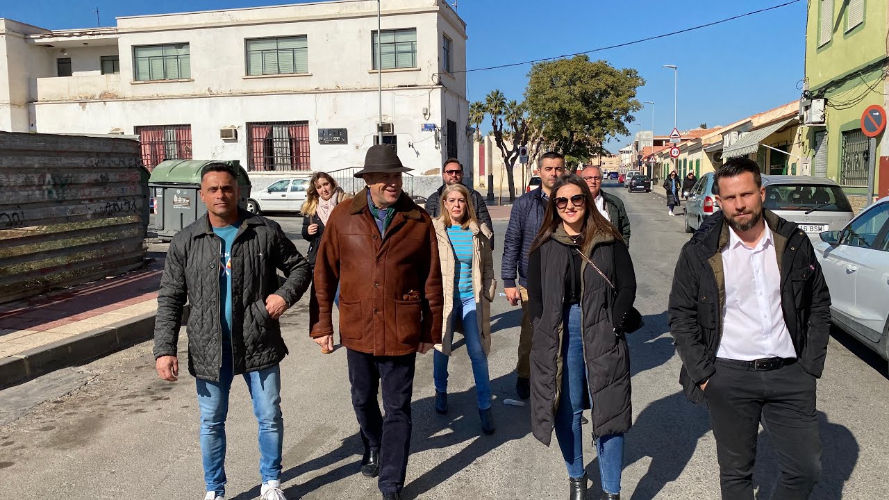 🇪🇸 Luis Gestoso visita el barrio Esp&iacute;ritu Santo de Espinardo (Murcia)