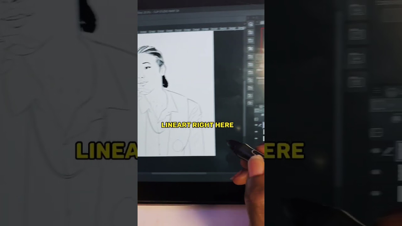 How to use reference layer on clipstudio paint #clipstudio #digitalartwork #digitalpainting #concept