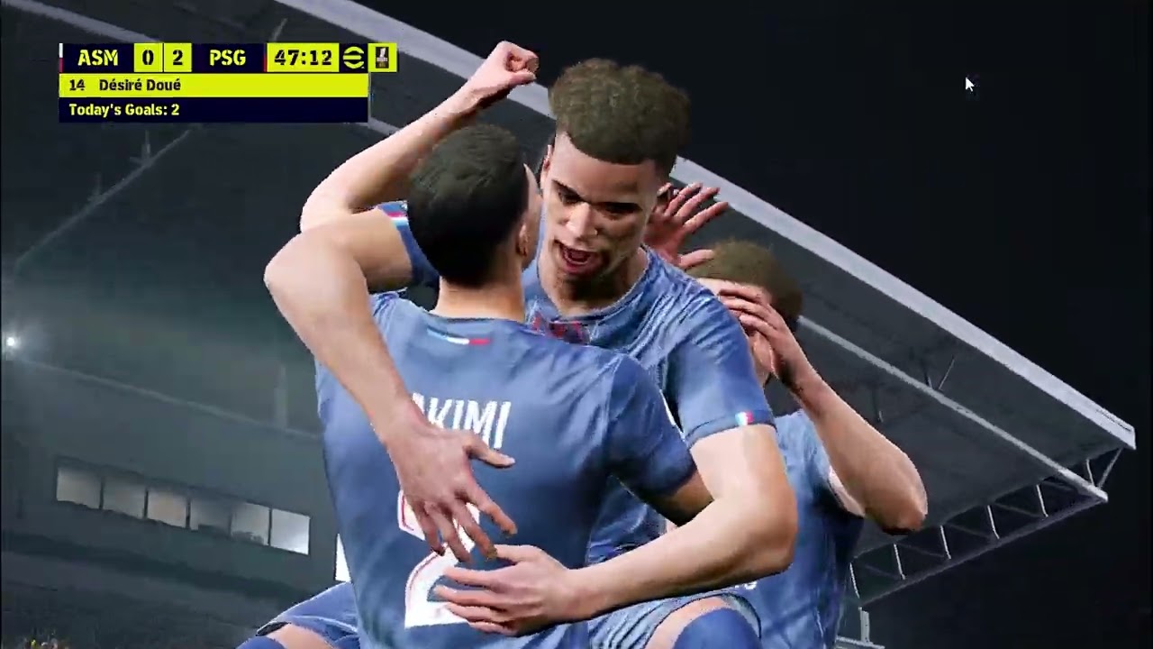 eFootball™ 2026 Monaco vs Paris saint Germain