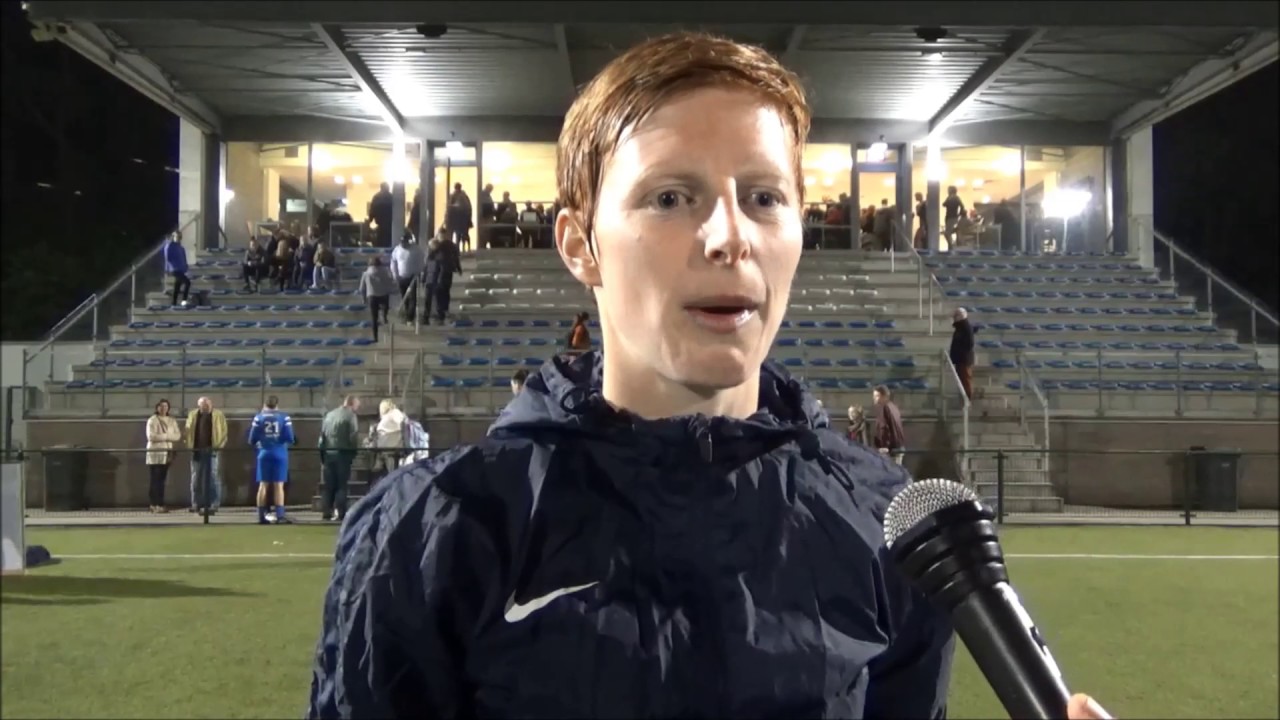 20170505 Interview with Lien Mermans after the match between KRC Genk Ladies and OHL Leuven played i