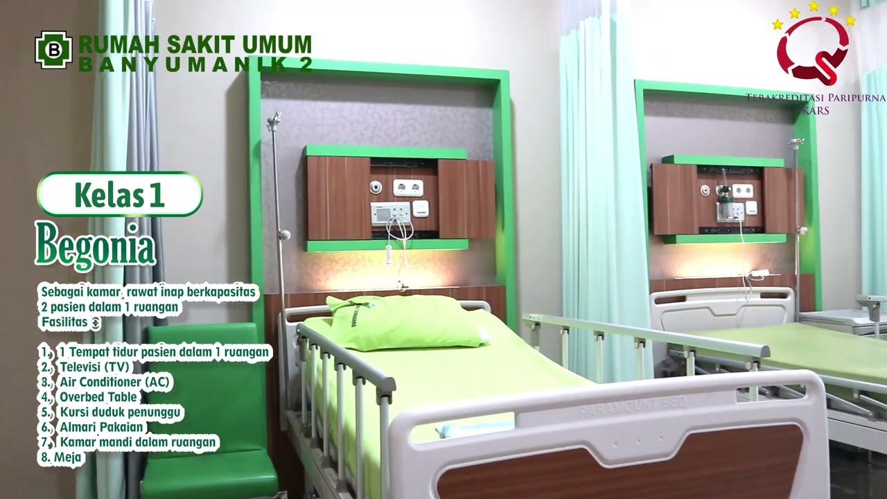 Fasilitas Ruang Rawat Inap RSU Banyumanik 2