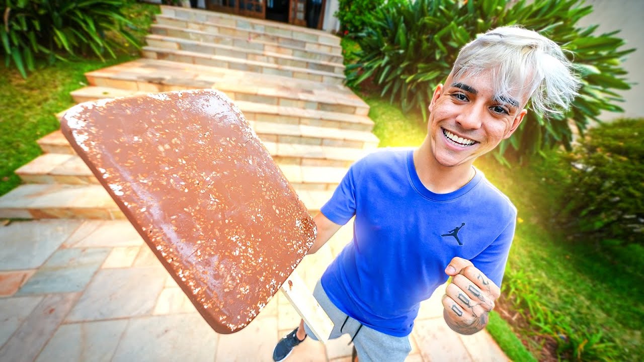 FIZ UM PICOLÉ GIGANTE DE 5 KILOS!!