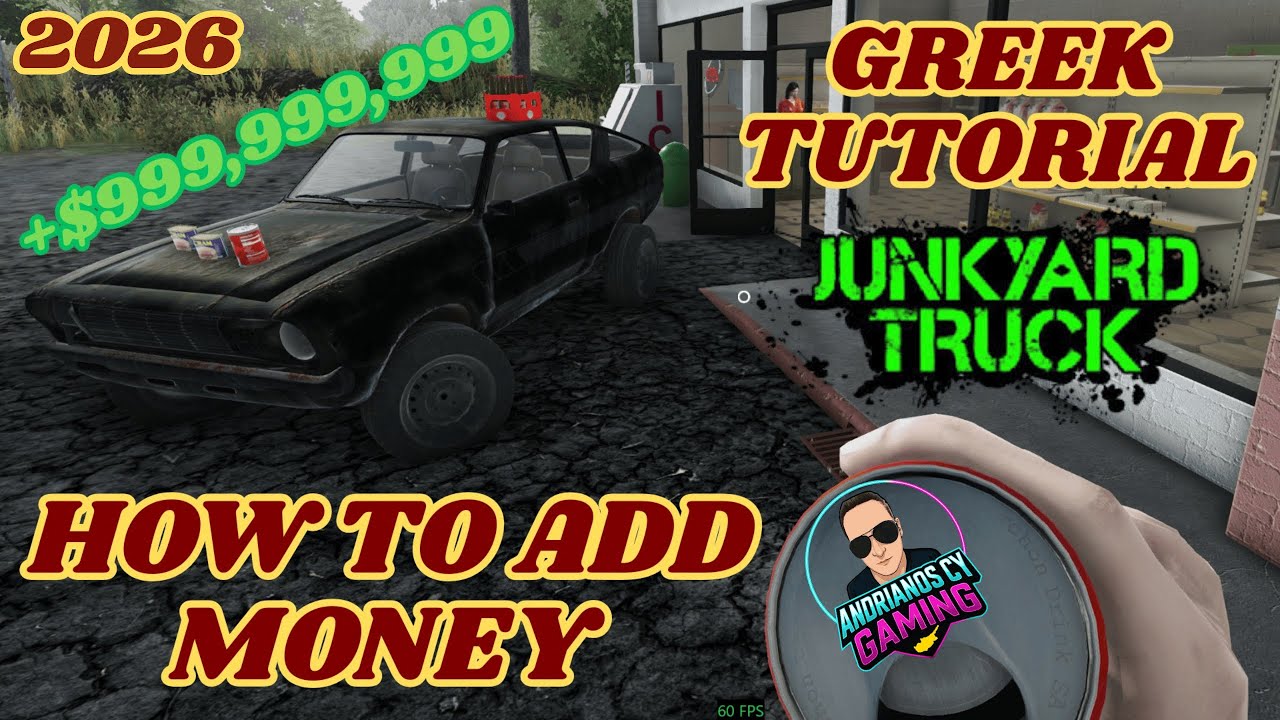Πώς να Βάλεις Χρήματα 💵 στο Junkyard Truck (2026) 🚛 How to Add Money Tutorial Greek