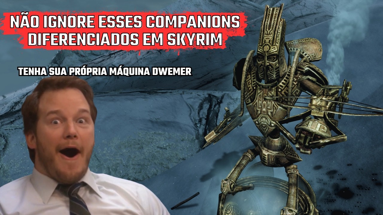 Companions de Skyrim: 6 companions não-humanos que vão mudar a sua gameplay!