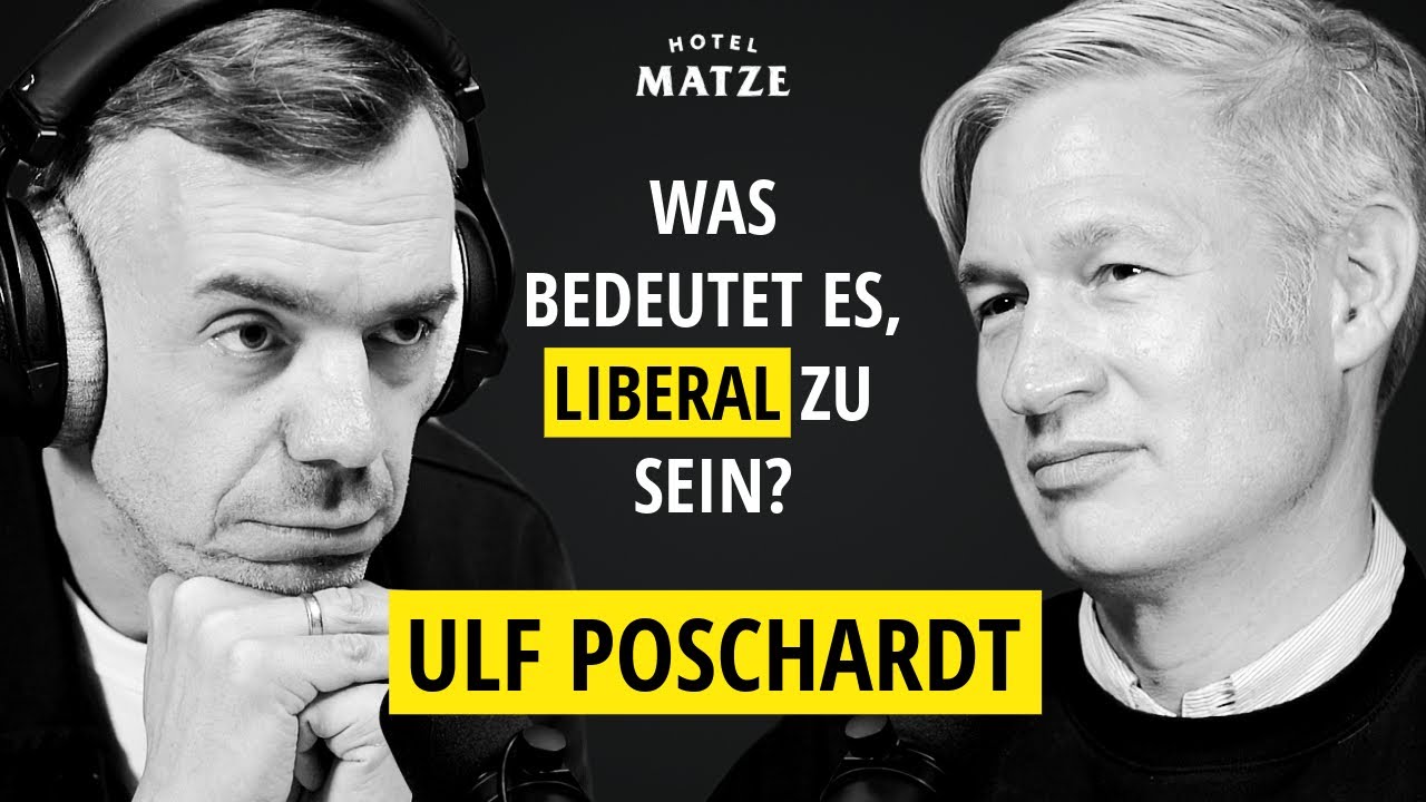 Ulf Poschardt über Provokation, Liberalismus, Shitbürgertum