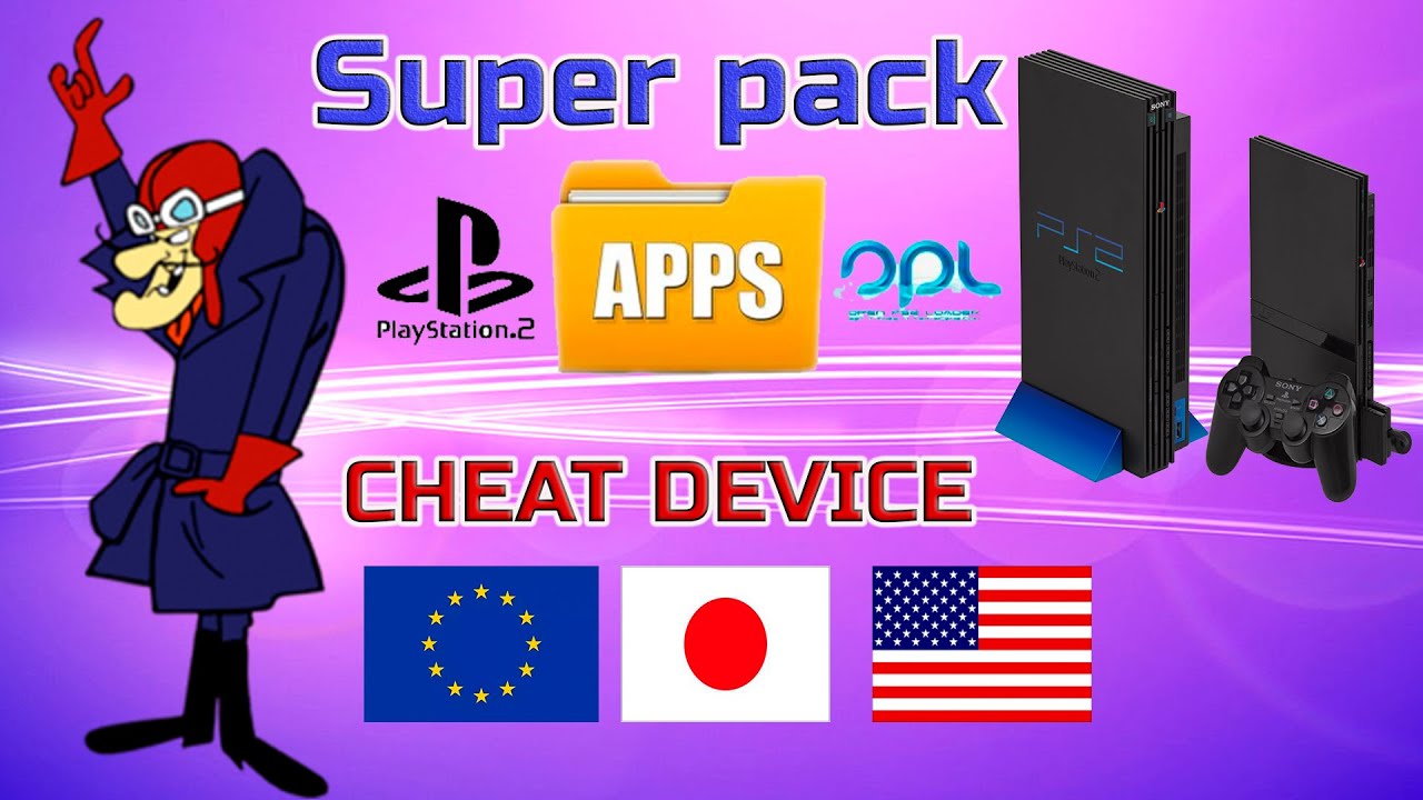 CHEATS PARA PLAYSTATION 2 TODAS REGIONS APPS OPL Fat32/Exfat/HDinterno